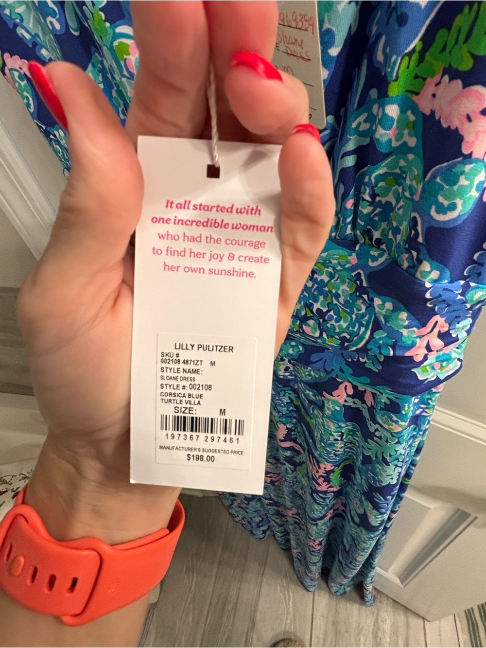 Lilly Pulitzer Sloan Maxi Dress in turtle villa - Picture 2 of 2